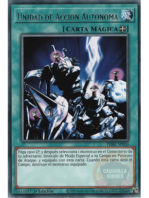 Autonomous Action Unit - PHRE-EN050 - Rare 