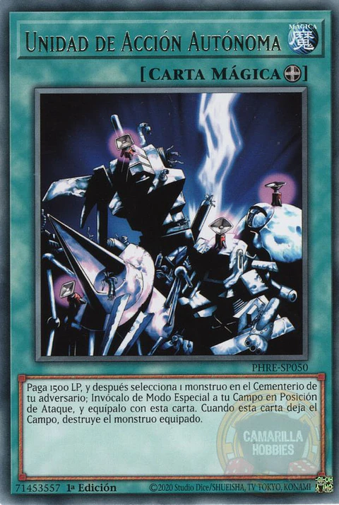 Autonomous Action Unit - PHRE-EN050 - Rare 