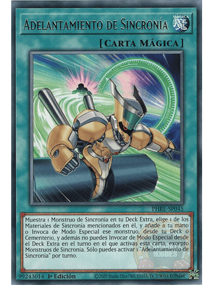 Synchro Overtake - PHRE-EN045 - Rare 