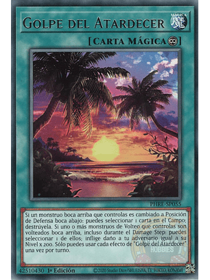 Sunset Beat - PHRE-EN055 - Rare 