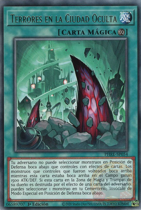 Terrors in the Hidden City - PHRE-EN054 - Rare 