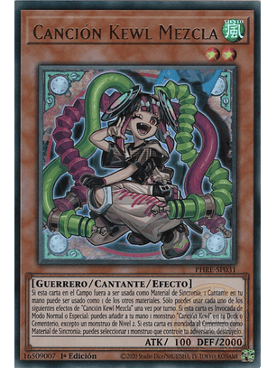 Kewl Tune Mix - PHRE-EN031 - Ultra Rare 