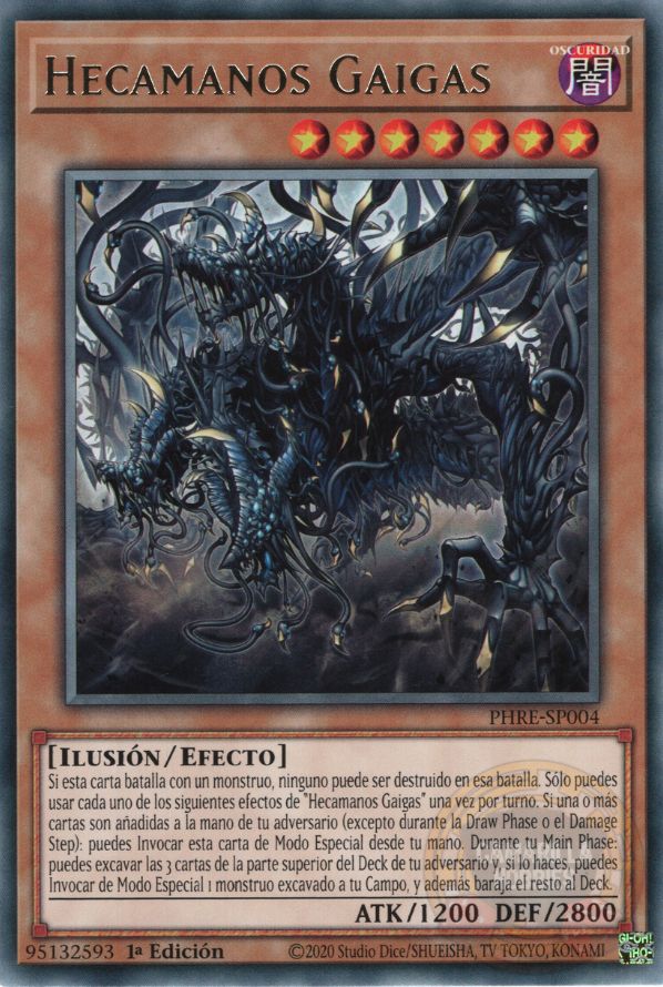 Hecahands Gaigas - PHRE-EN004 - Rare  1