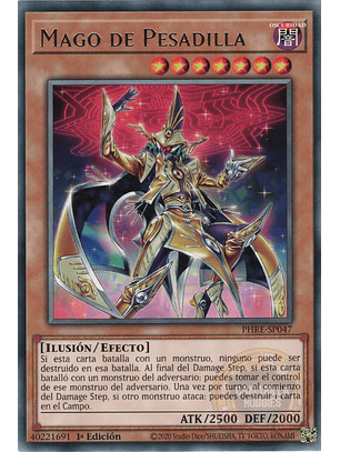 Nightmare Magician - PHRE-EN047 - Rare 