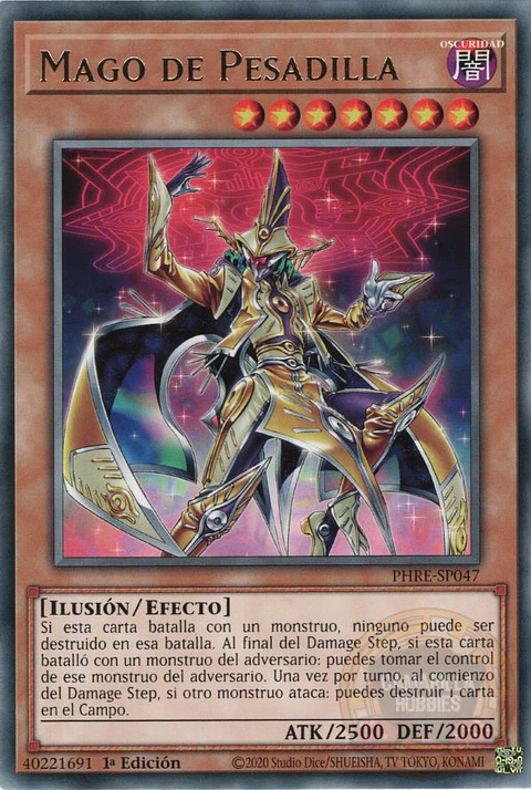 Nightmare Magician - PHRE-EN047 - Rare 