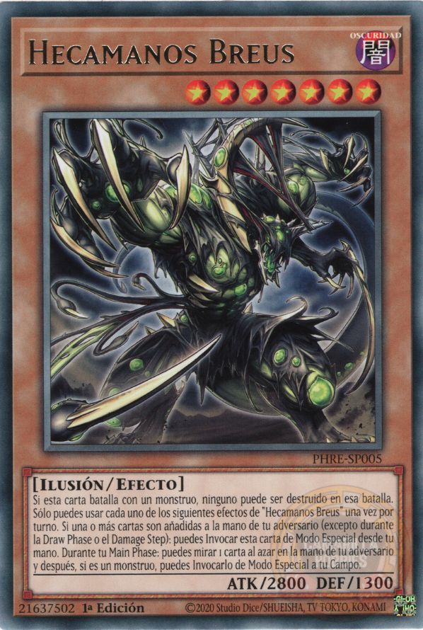 Hecahands Breus - PHRE-EN005 - Rare  1