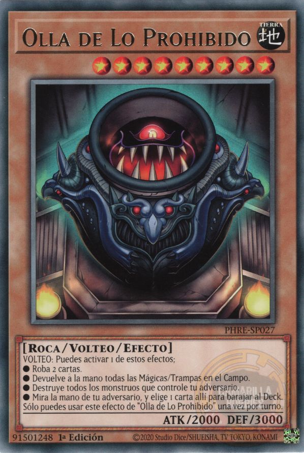 Pot of The Forbidden - PHRE-EN027 - Rare  1