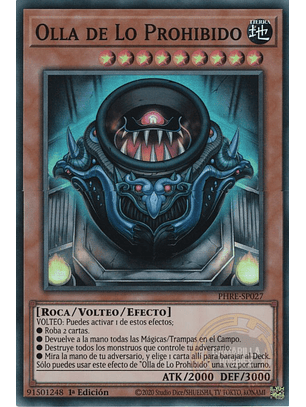 Pot of The Forbidden - PHRE-EN027 - Super Rare 