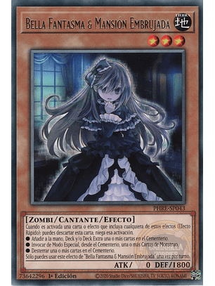 Ghost Belle & Haunted Mansion - PHRE-EN043 - Rare 