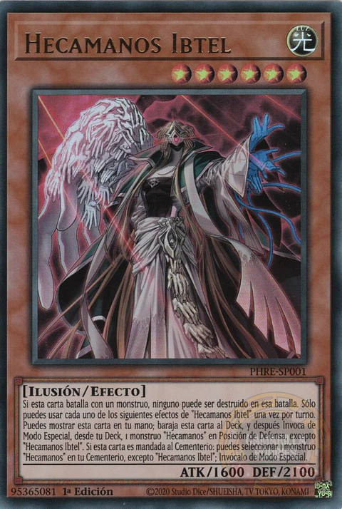 Hecahands Ibtel - PHRE-EN001 - Ultra Rare 
