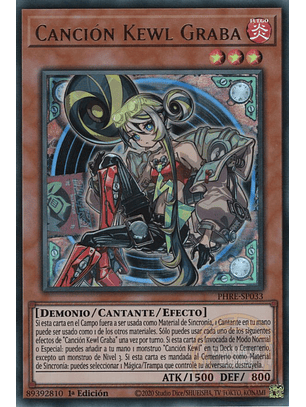 Kewl Tune Reco - PHRE-EN033 - Ultra Rare 