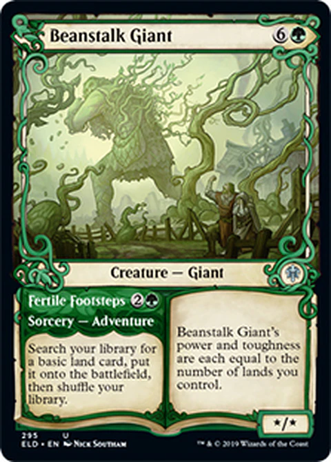 Beanstalk Giant (Alternate Art) - ELD - U 