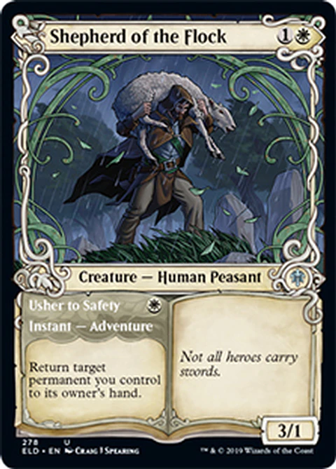 Shepherd of the Flock (Alternate Art) - ELD - U