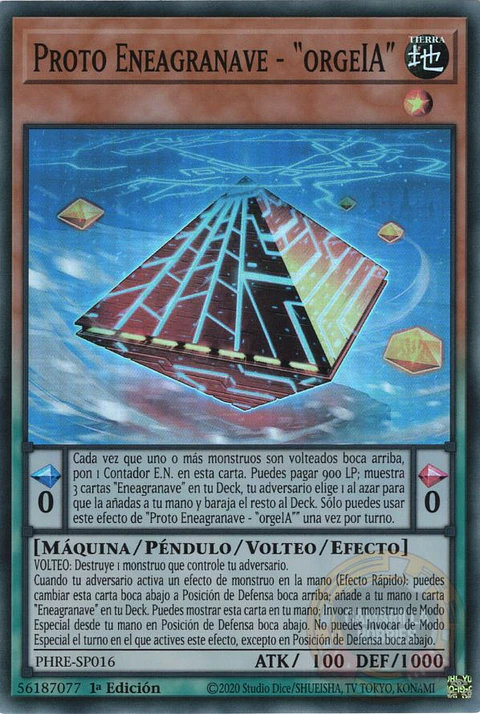 Proto Enneacraft - "orgIA" - PHRE-EN016 - Super Rare 
