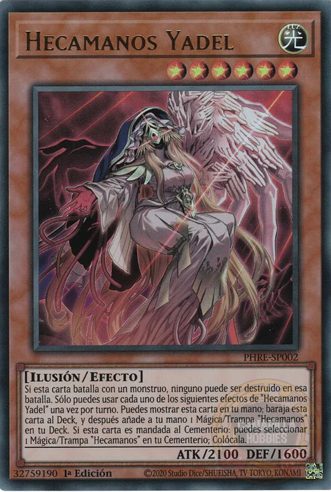 Hecahands Yadel - PHRE-EN002 - Ultra Rare 