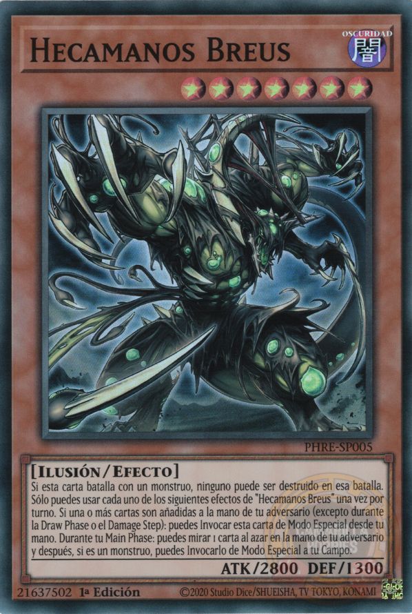 Hecahands Breus - PHRE-EN005 - Super Rare  1