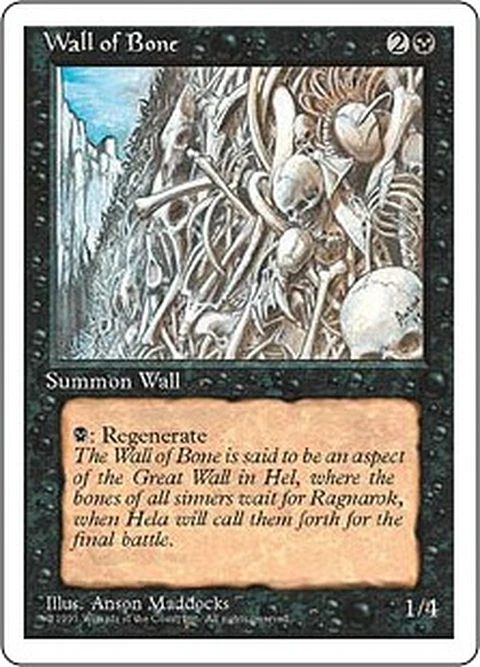 Wall of Bone - 4TH - C 