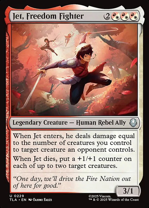 Jet, Freedom Fighter - TLA - U