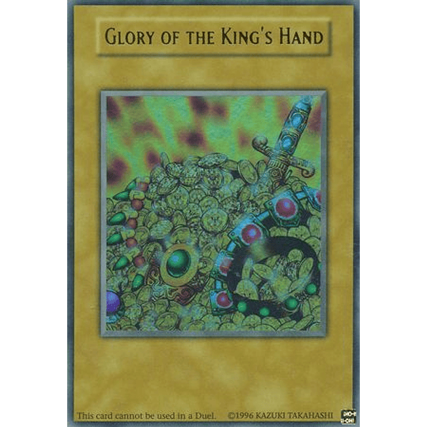 Glory of the King's Hand - Ultra Rare YGLD