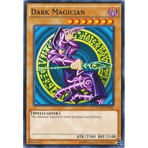 Dark Magician - YGLD-ENA03 - Common