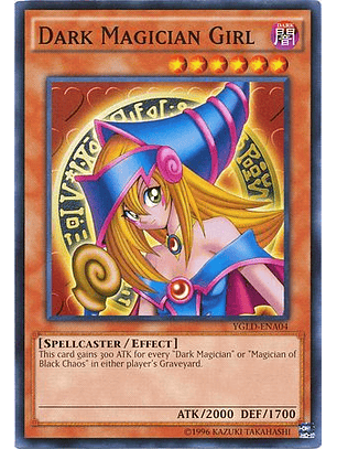 Dark Magician Girl - YGLD-ENA04 - Common 