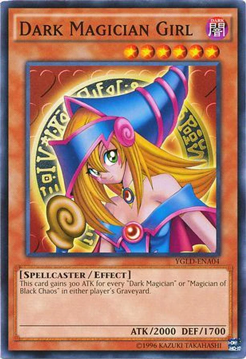 Dark Magician Girl - YGLD-ENA04 - Common 