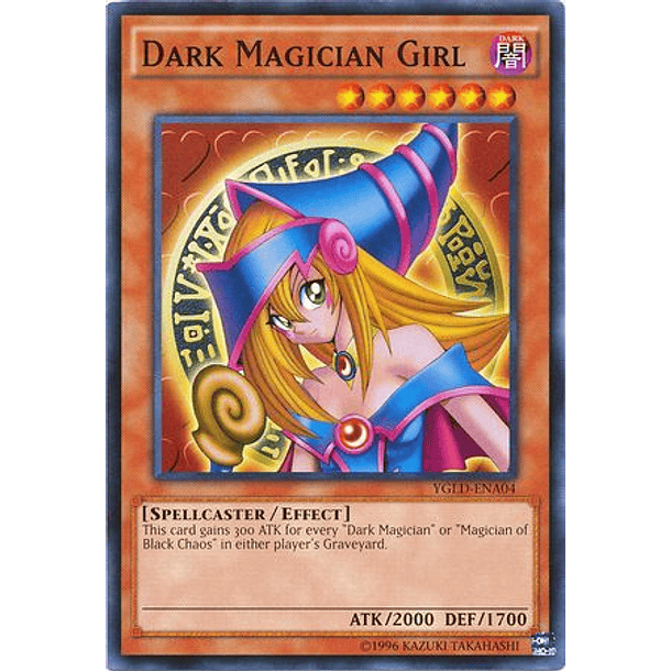 Dark Magician Girl - YGLD-ENA04 - Common 