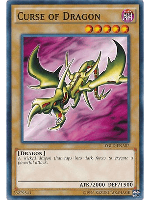 Curse of Dragon - YGLD-ENA07 - Common