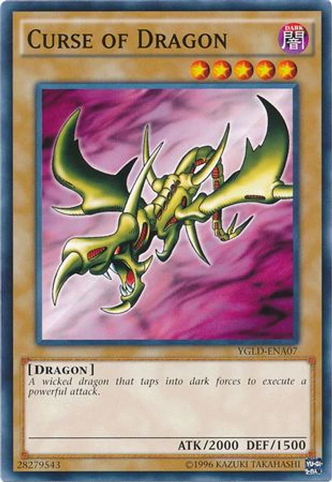 Curse of Dragon - YGLD-ENA07 - Common