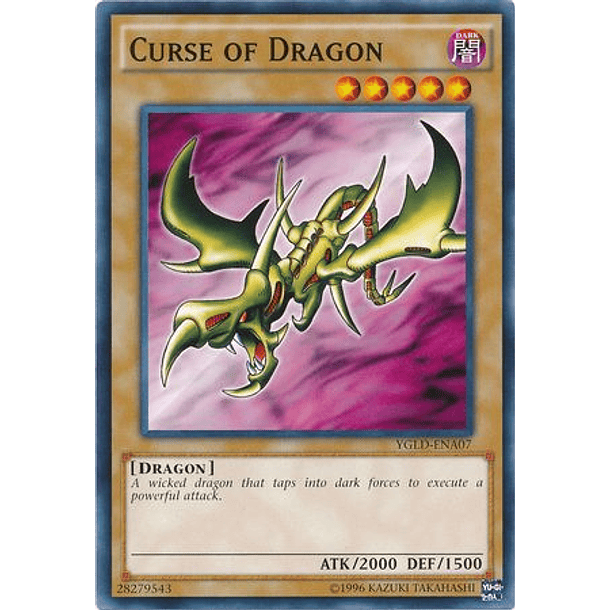 Curse of Dragon - YGLD-ENA07 - Common