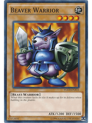 Beaver Warrior - YGLD-ENA12 - Common