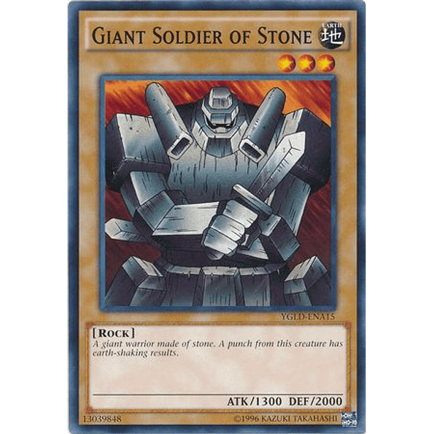 Giant Soldier of Stone - YGLD-ENA15 - Common 
