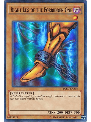 Right Leg of the Forbidden One - YGLD-ENA18 - Ultra Rare