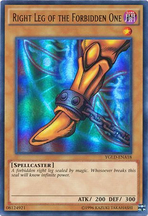 Right Leg of the Forbidden One - YGLD-ENA18 - Ultra Rare