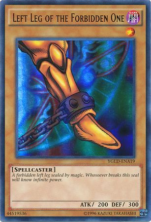 Left Leg of the Forbidden One - YGLD-ENA19 - Ultra Rare 1