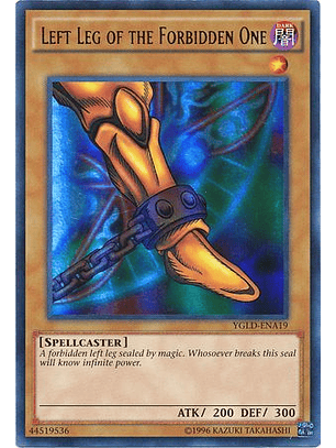 Left Leg of the Forbidden One - YGLD-ENA19 - Ultra Rare