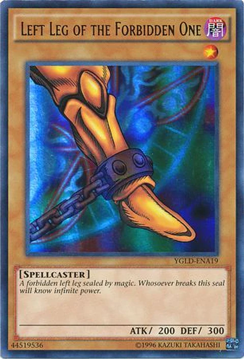 Left Leg of the Forbidden One - YGLD-ENA19 - Ultra Rare