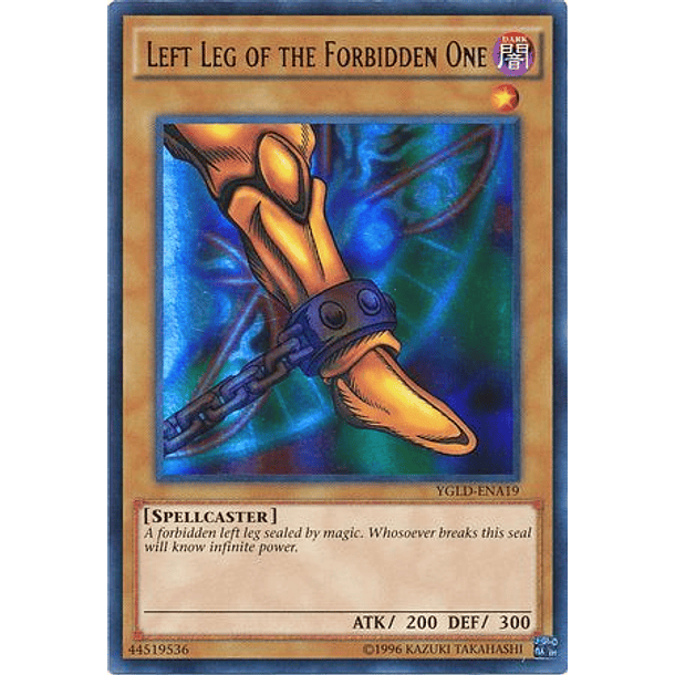 Left Leg of the Forbidden One - YGLD-ENA19 - Ultra Rare