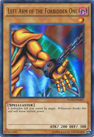 Left Arm of the Forbidden One - YGLD-ENA21 - Ultra Rare 1