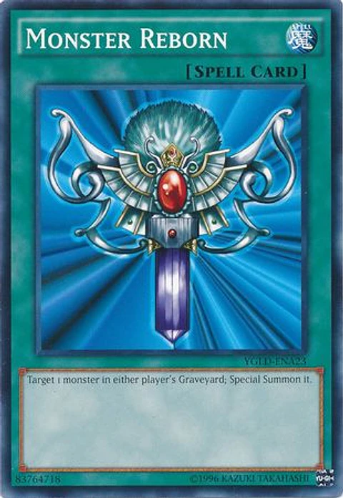 Monster Reborn - YGLD-ENA23 - Common