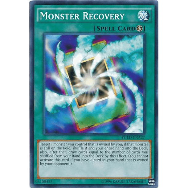 Monster Recovery - YGLD-ENA27 - Common