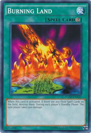 Burning Land - YGLD-ENA31 - Common 1