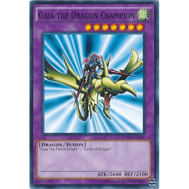Gaia the Dragon Champion - YGLD-ENA41 - Common
