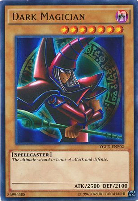 Dark Magician - YGLD-ENB02 - Ultra Rare