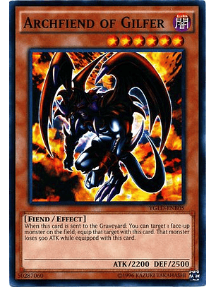 Archfiend of Gilfer - YGLD-ENB05 - Common