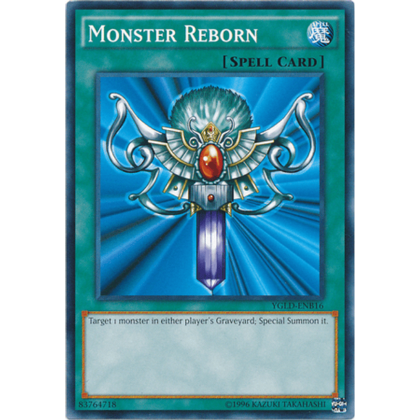 Monster Reborn - YGLD-ENB16 - Common