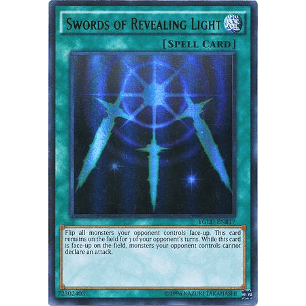 Swords of Revealing Light - YGLD-ENB17 - Ultra Rare
