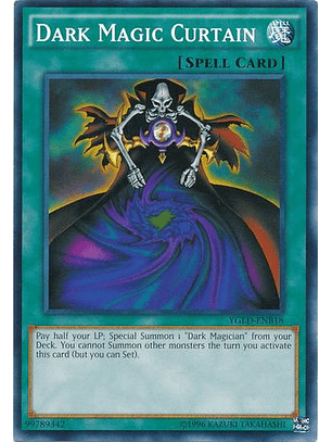 Dark Magic Curtain - YGLD-ENB18 - Common