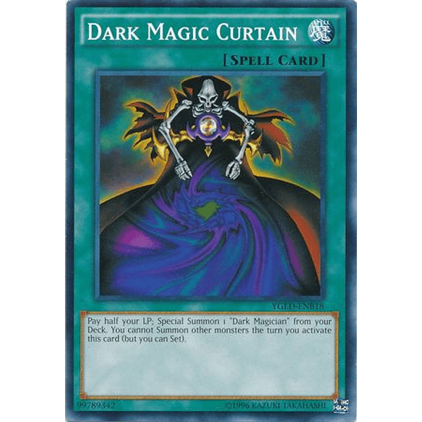 Dark Magic Curtain - YGLD-ENB18 - Common