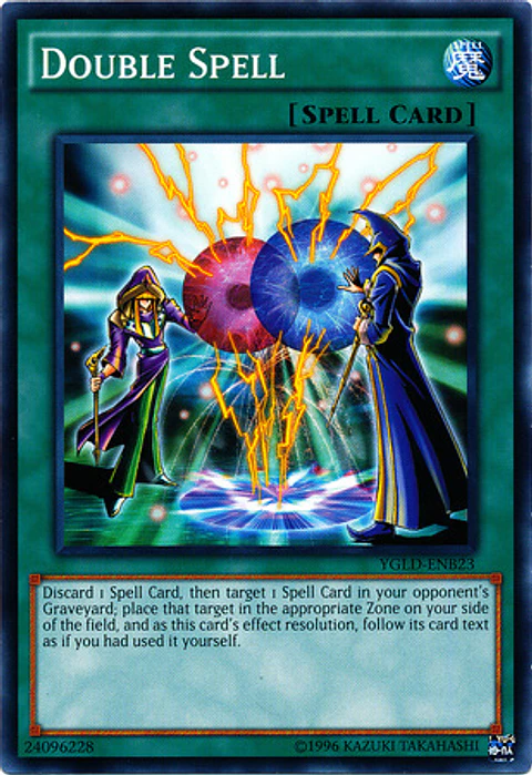 Double Spell - YGLD-ENB23 - Common